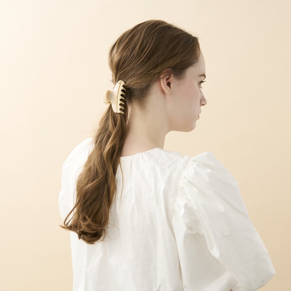 【VENDOME】 M クリップ 詳細画像 アイボリー(OI) 6