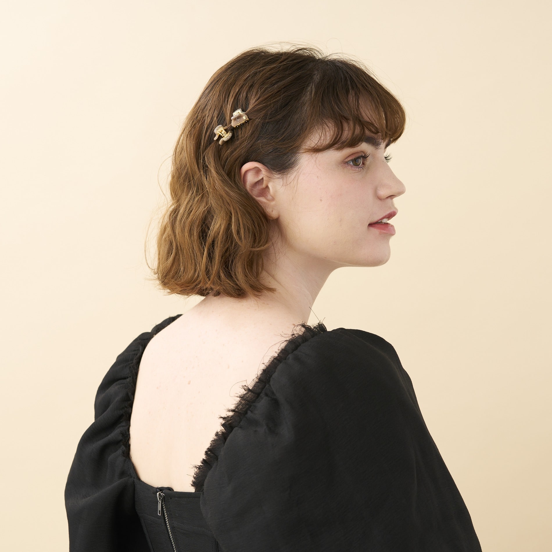 【VENDOME】 Micro クリップ 詳細画像 ベージュ(OS) 2