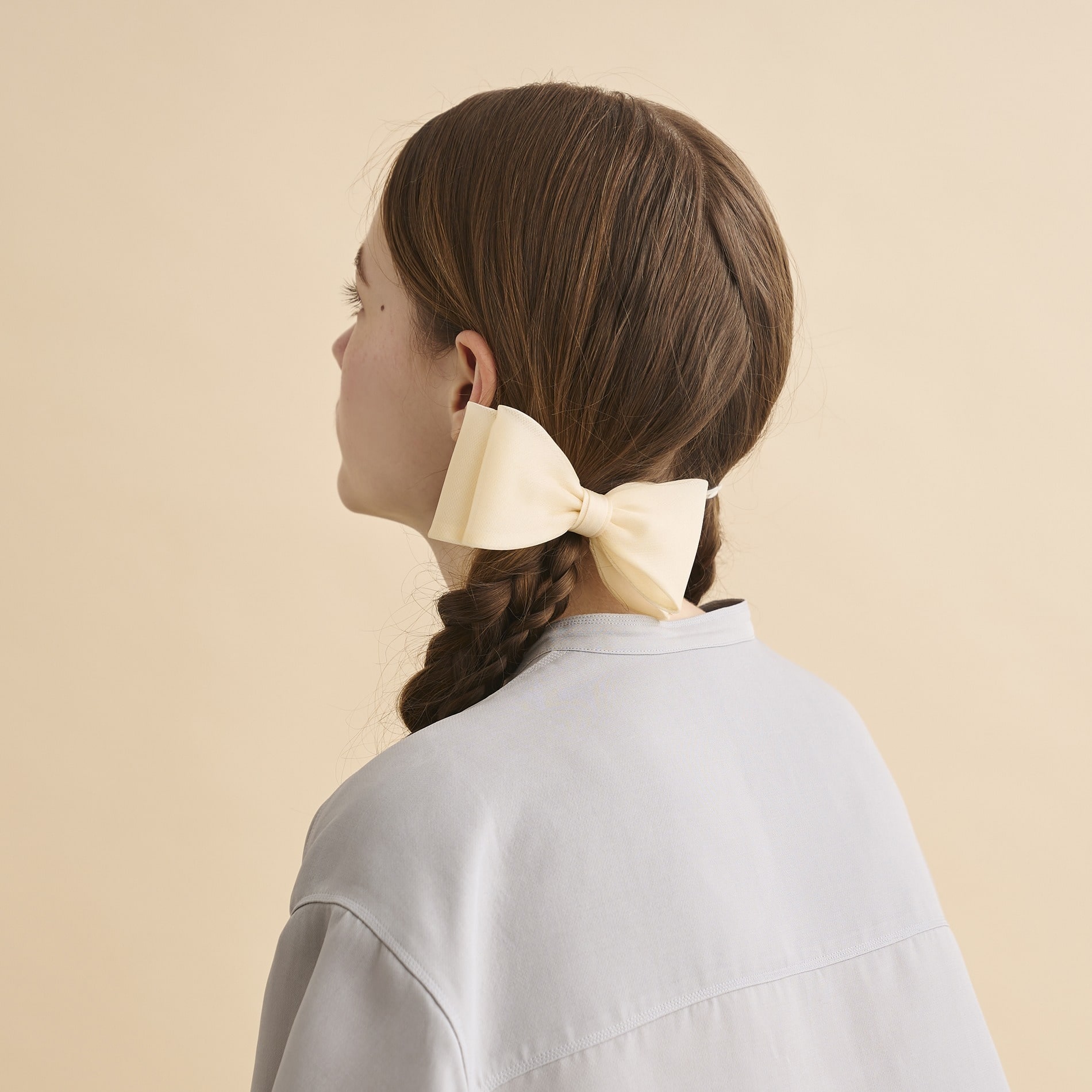 バレッタ (8 cm) 詳細画像 アイボリー(I) 4