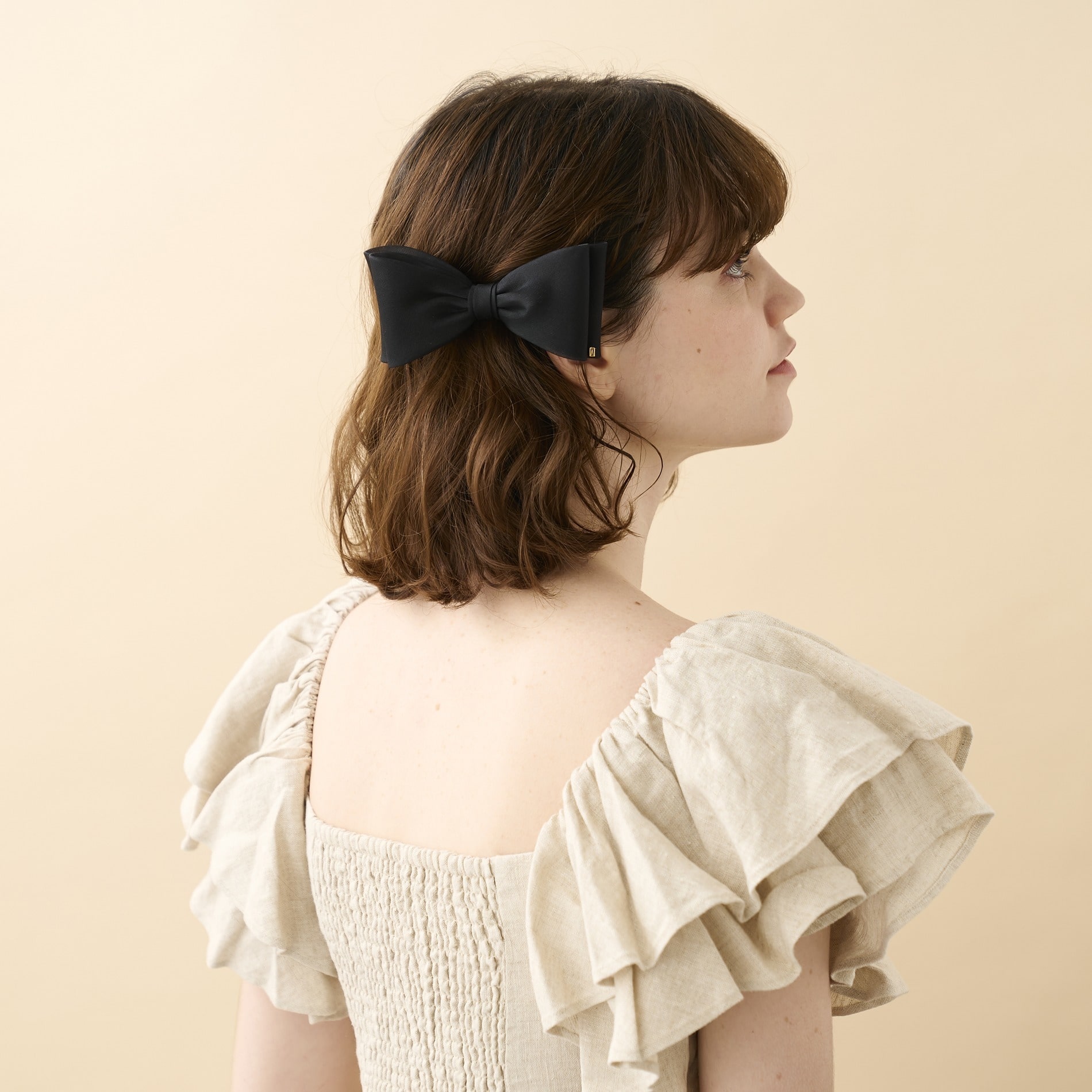 バレッタ (8 cm) 詳細画像 ブラック(N) 2