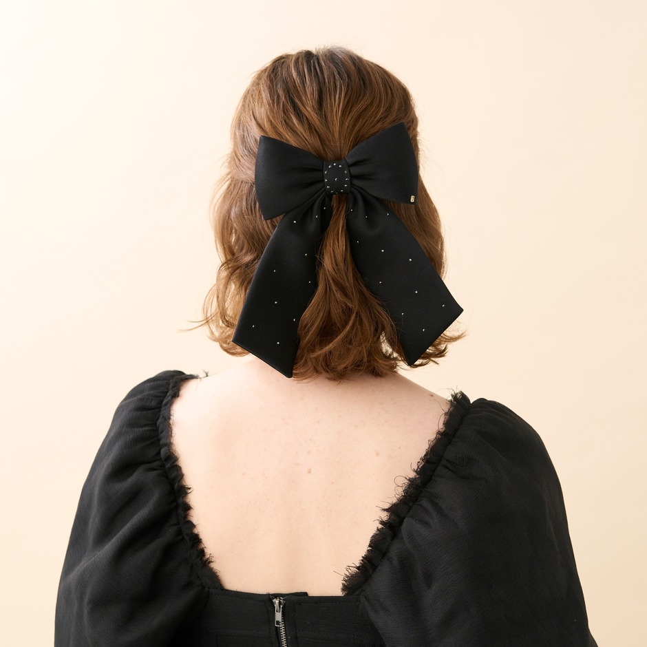 バレッタ (8 cm) 詳細画像 ブラック(N) 4