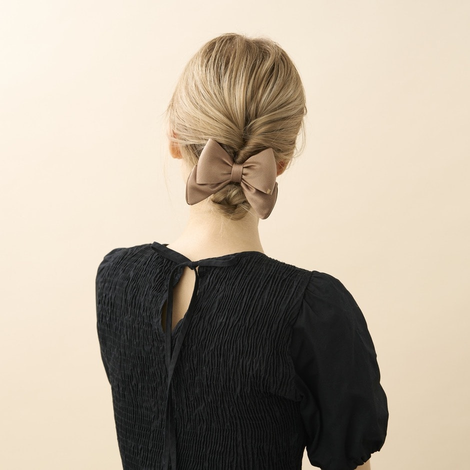 バレッタ (8 cm) 詳細画像 ベージュ(S) 4