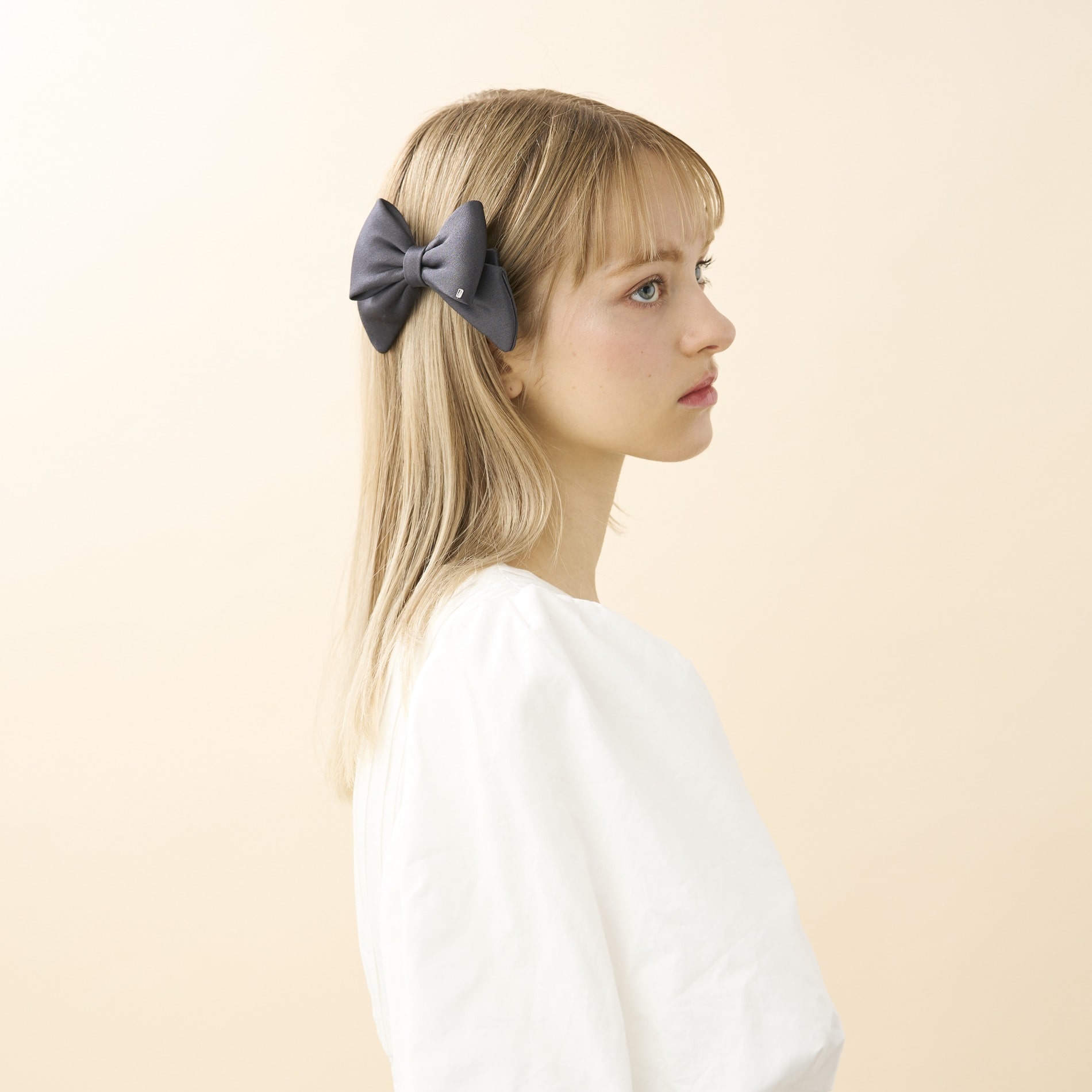 バレッタ (8 cm) 詳細画像 グレー(G) 4