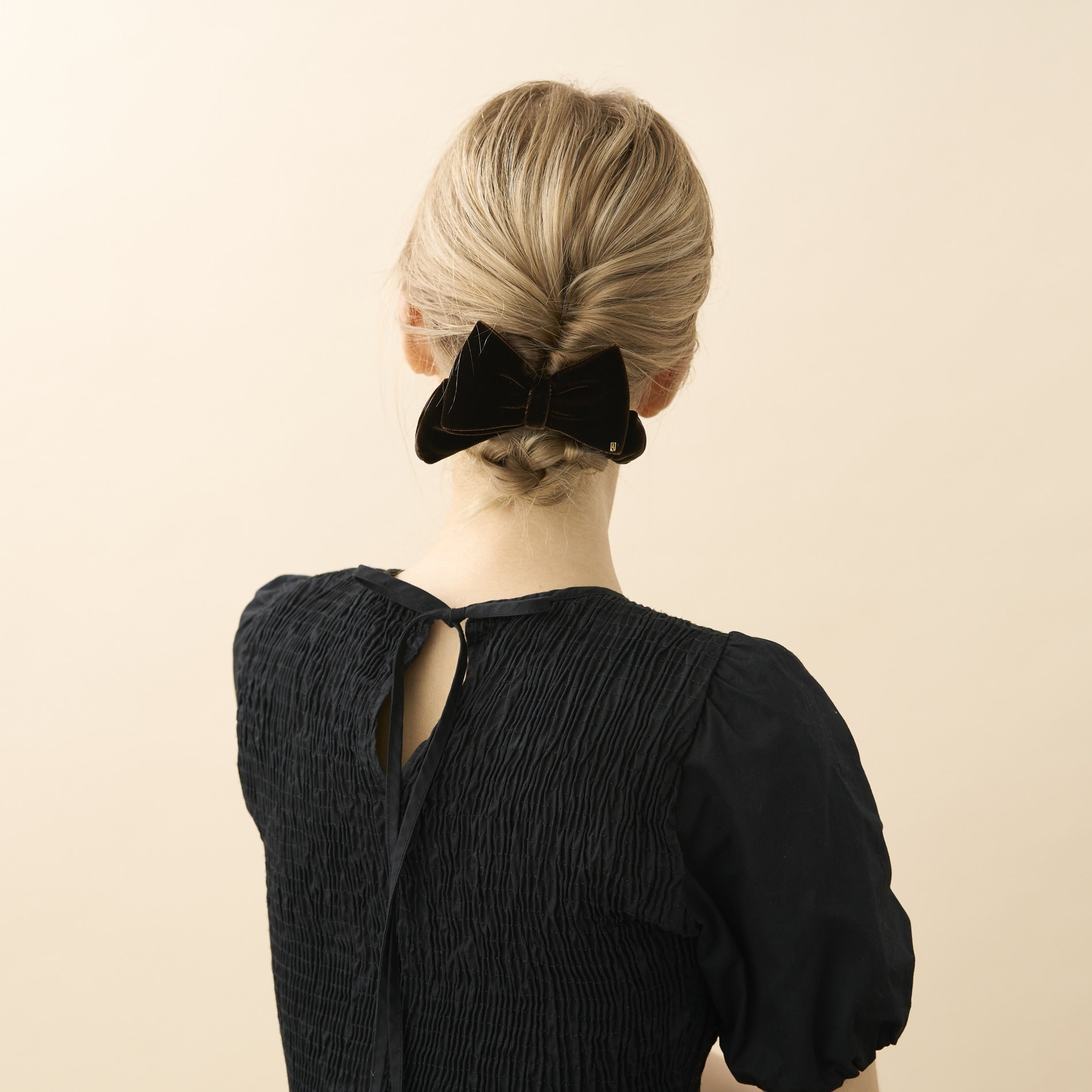 バレッタ (8 cm) 詳細画像 ブラウン(H) 2