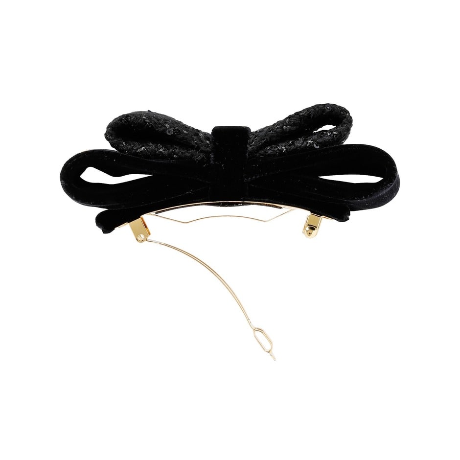 バレッタ (8 cm) 詳細画像 ブラック(N) 2