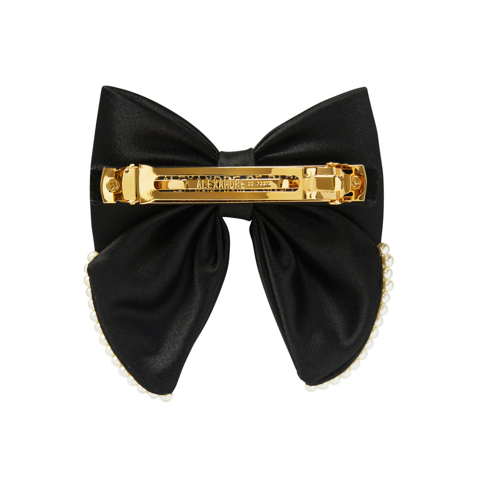 バレッタ (8 cm) 詳細画像 ブラック(N) 2