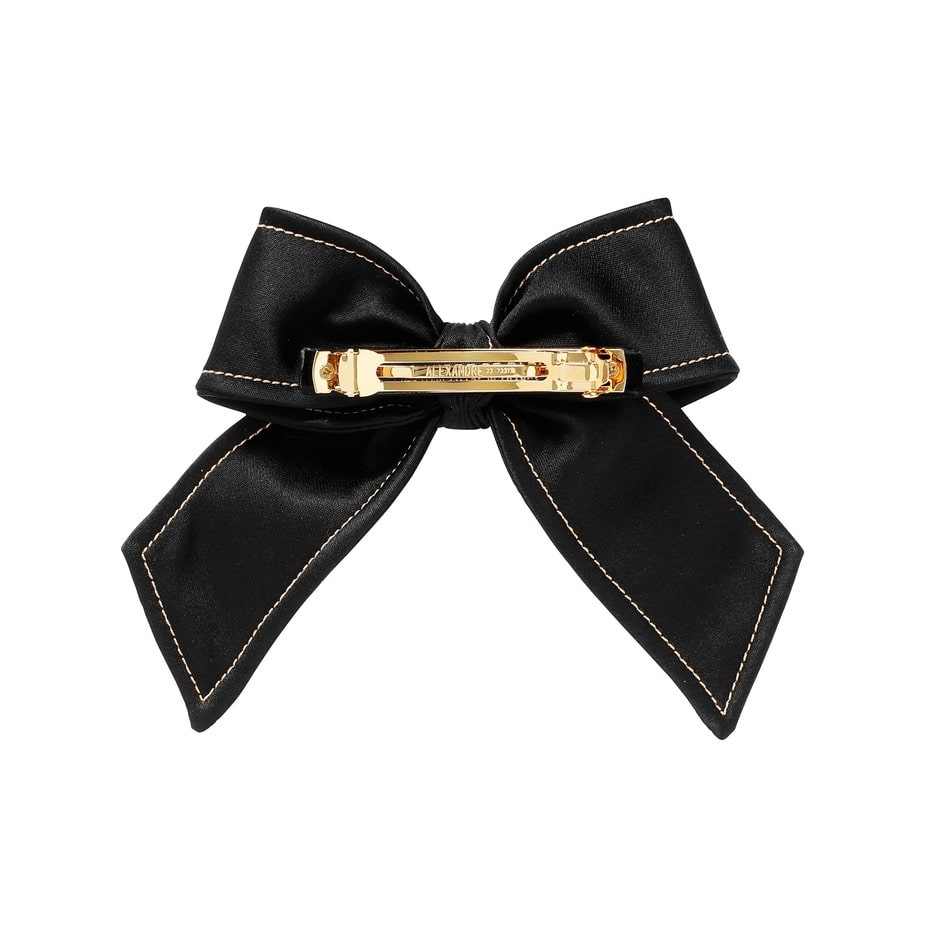 バレッタ (8 cm) 詳細画像 ブラック(N) 2