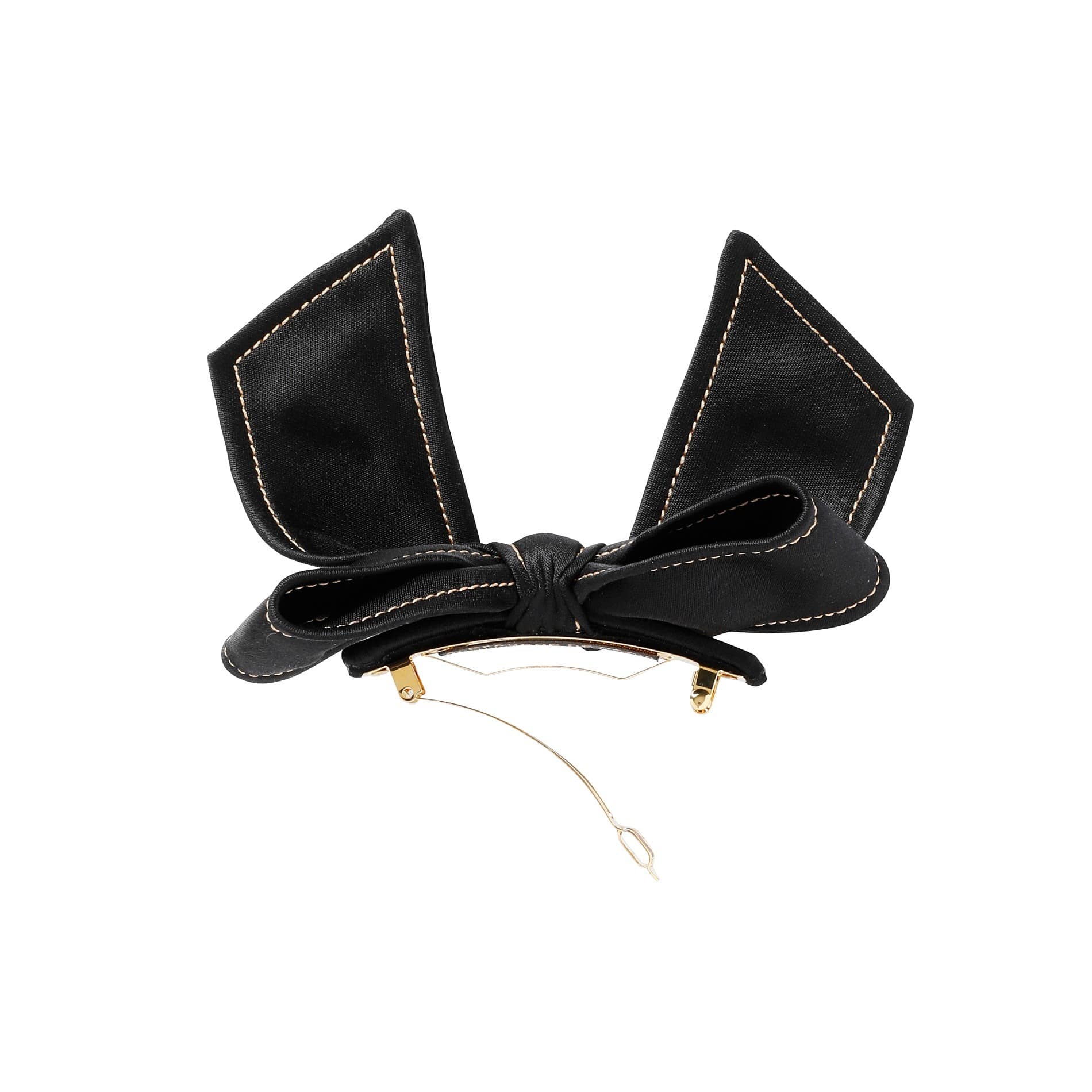 バレッタ (8 cm) 詳細画像 ブラック(N) 3