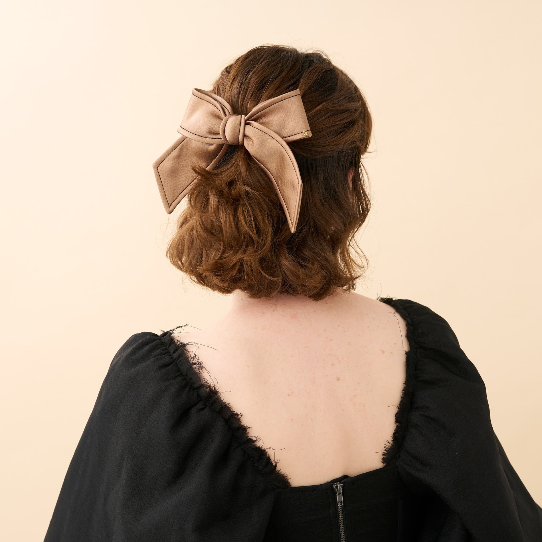 バレッタ (8 cm) 詳細画像 ベージュ(S) 4