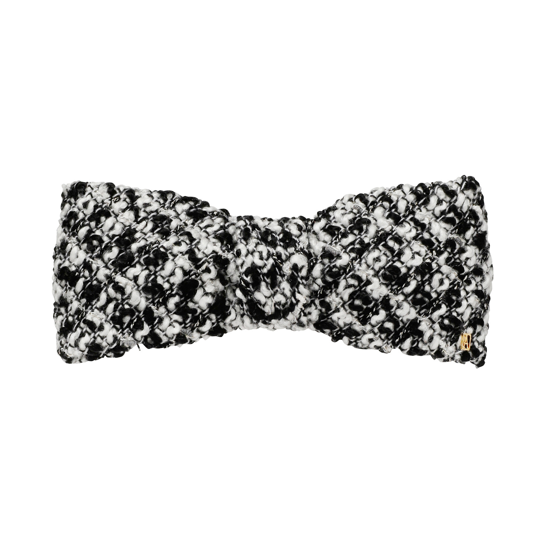 バレッタ (8 cm) 詳細画像 アイボリー&times;ブラック(X) 1