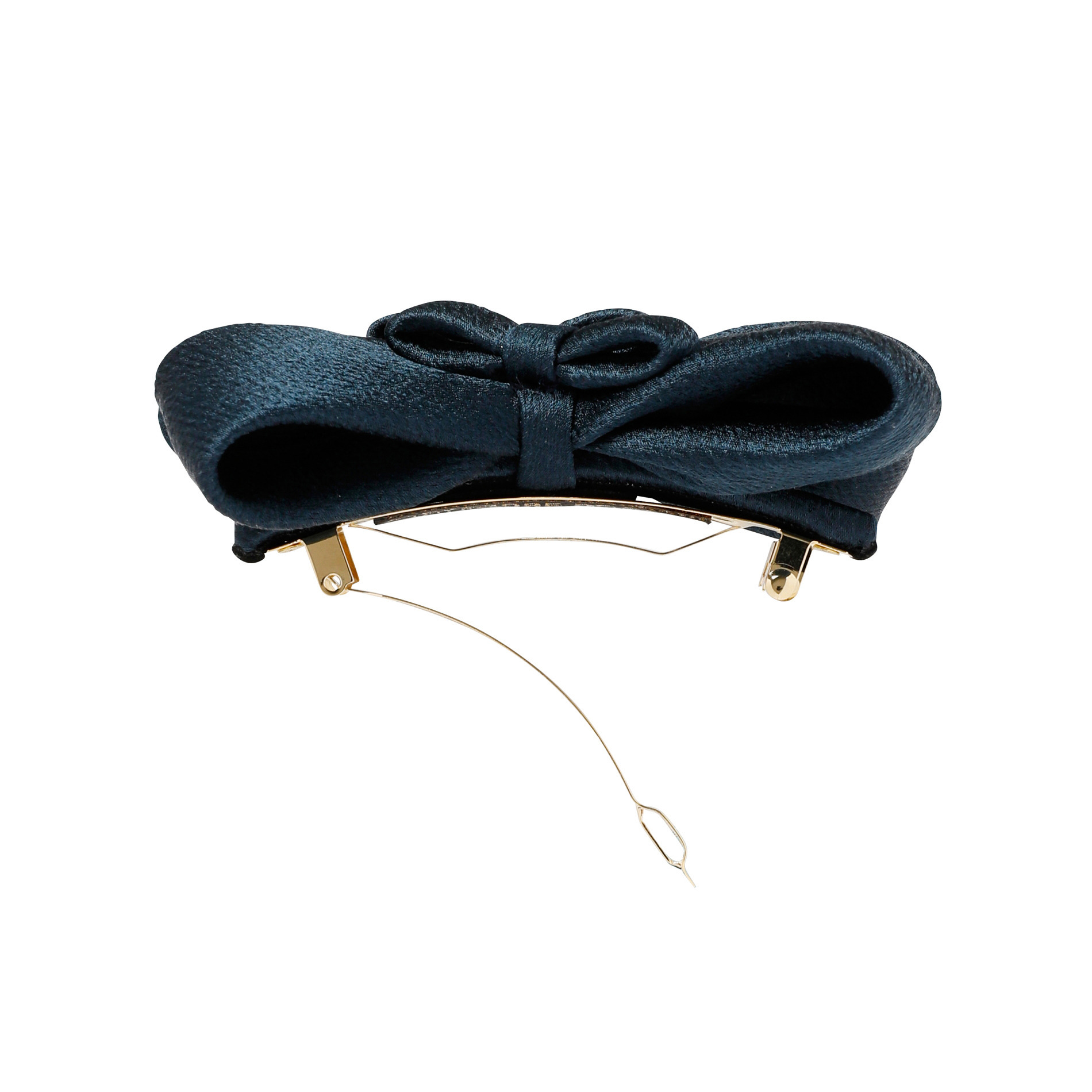 バレッタ (8 cm) 詳細画像 ネイビー(M) 3