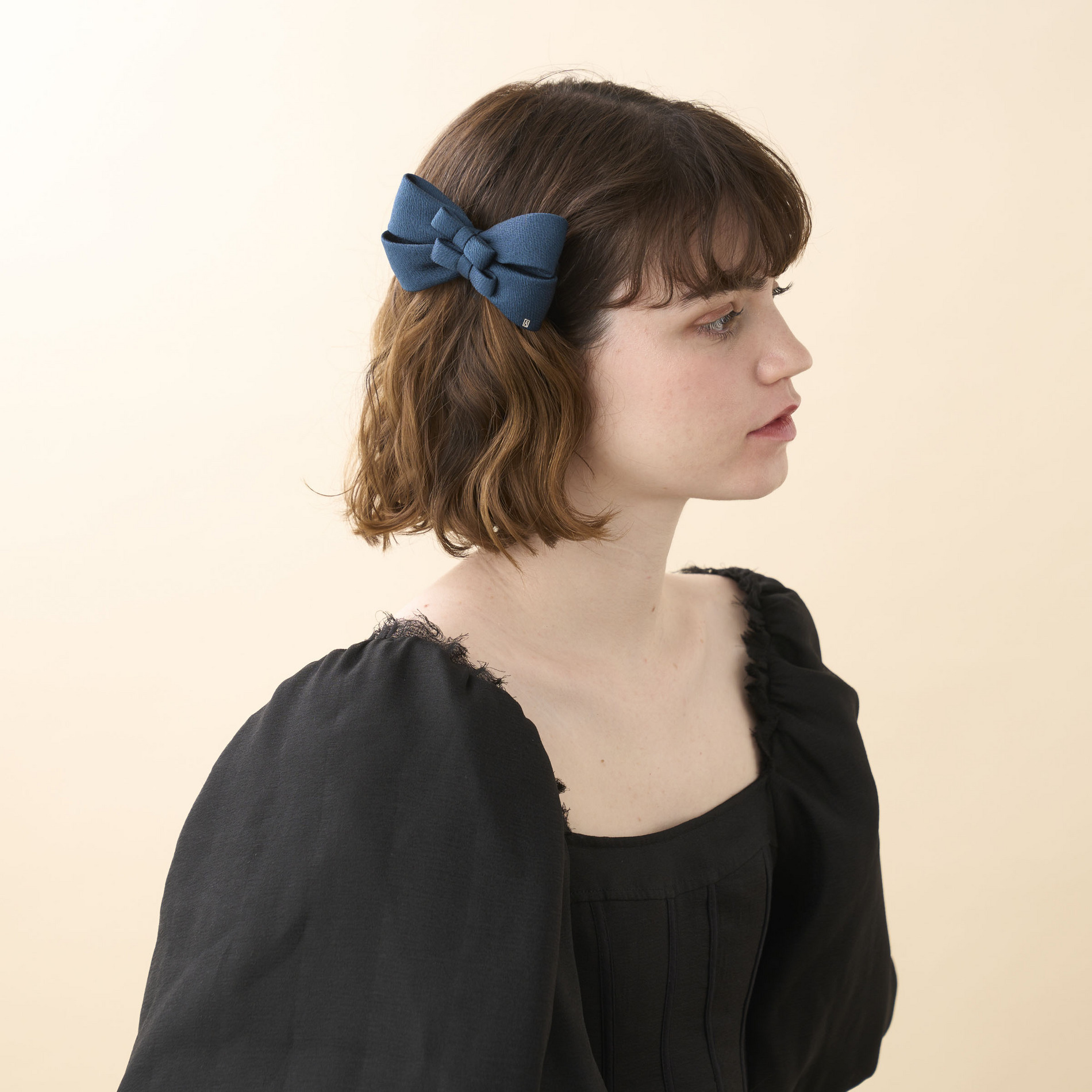 バレッタ (8 cm) 詳細画像 ネイビー(M) 4