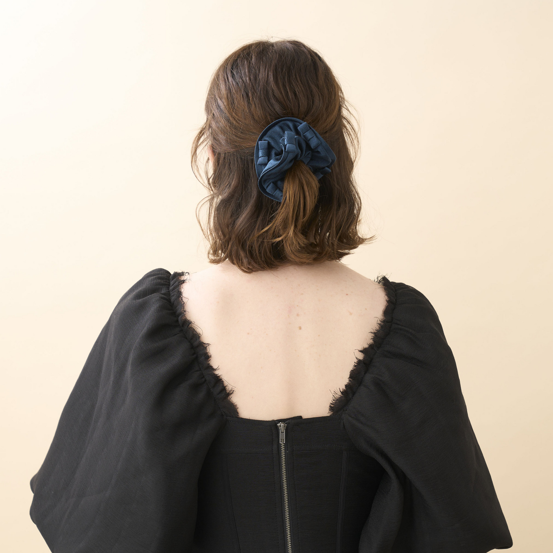 シュシュ 詳細画像 ネイビー(M) 3