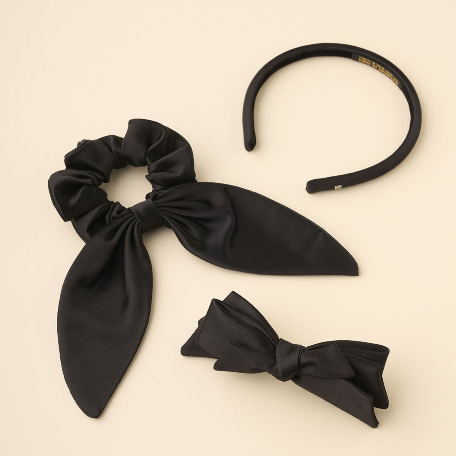 カチューシャ (1 cm) 詳細画像 ブラック(N) 5