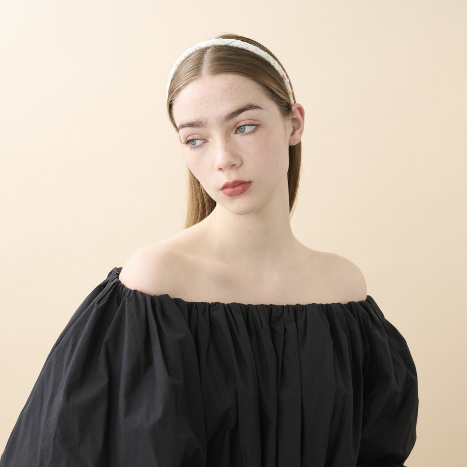 カチューシャ (1 cm) 詳細画像 アイボリー(I1) 3