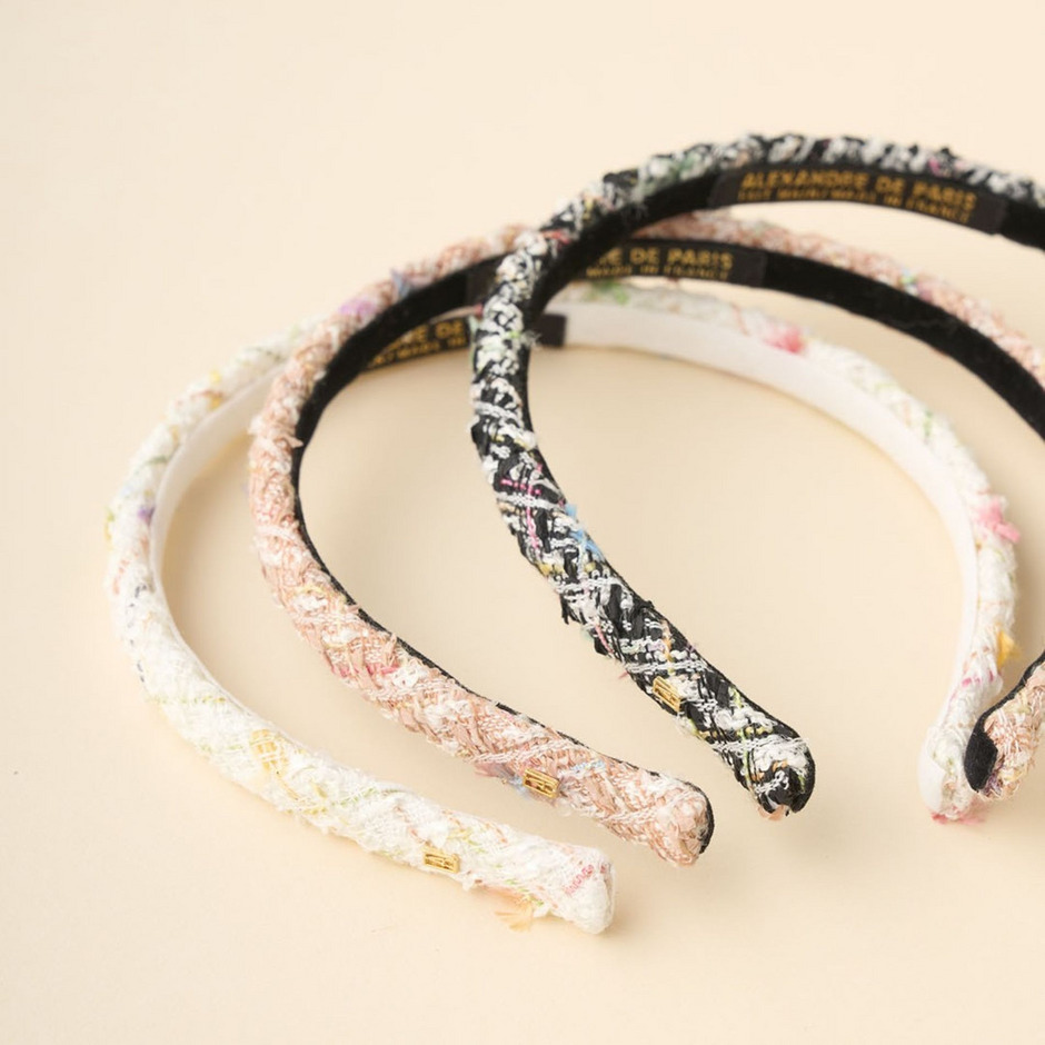 カチューシャ (1 cm) 詳細画像 ブラック(N2) 4