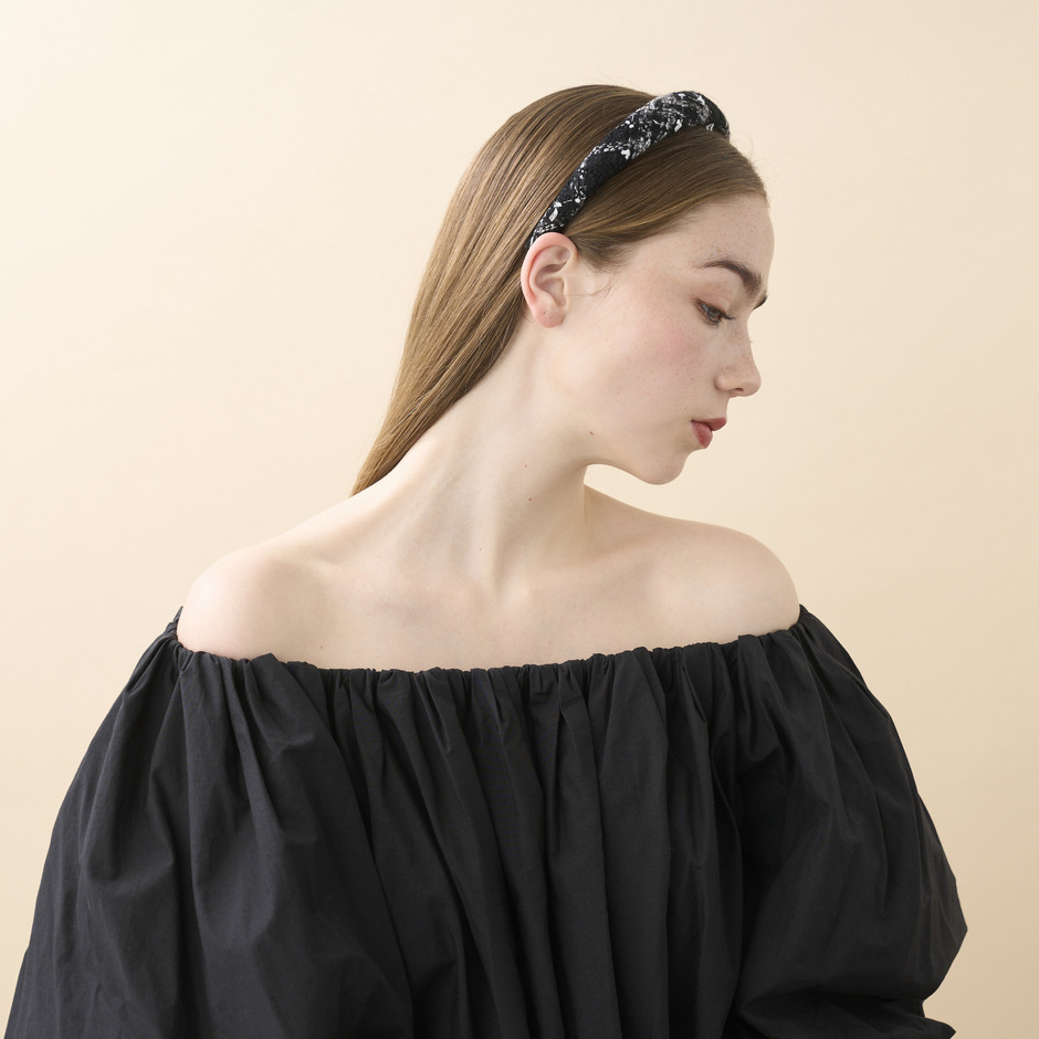 カチューシャ (2.5 cm) 詳細画像 ブラック(N) 5