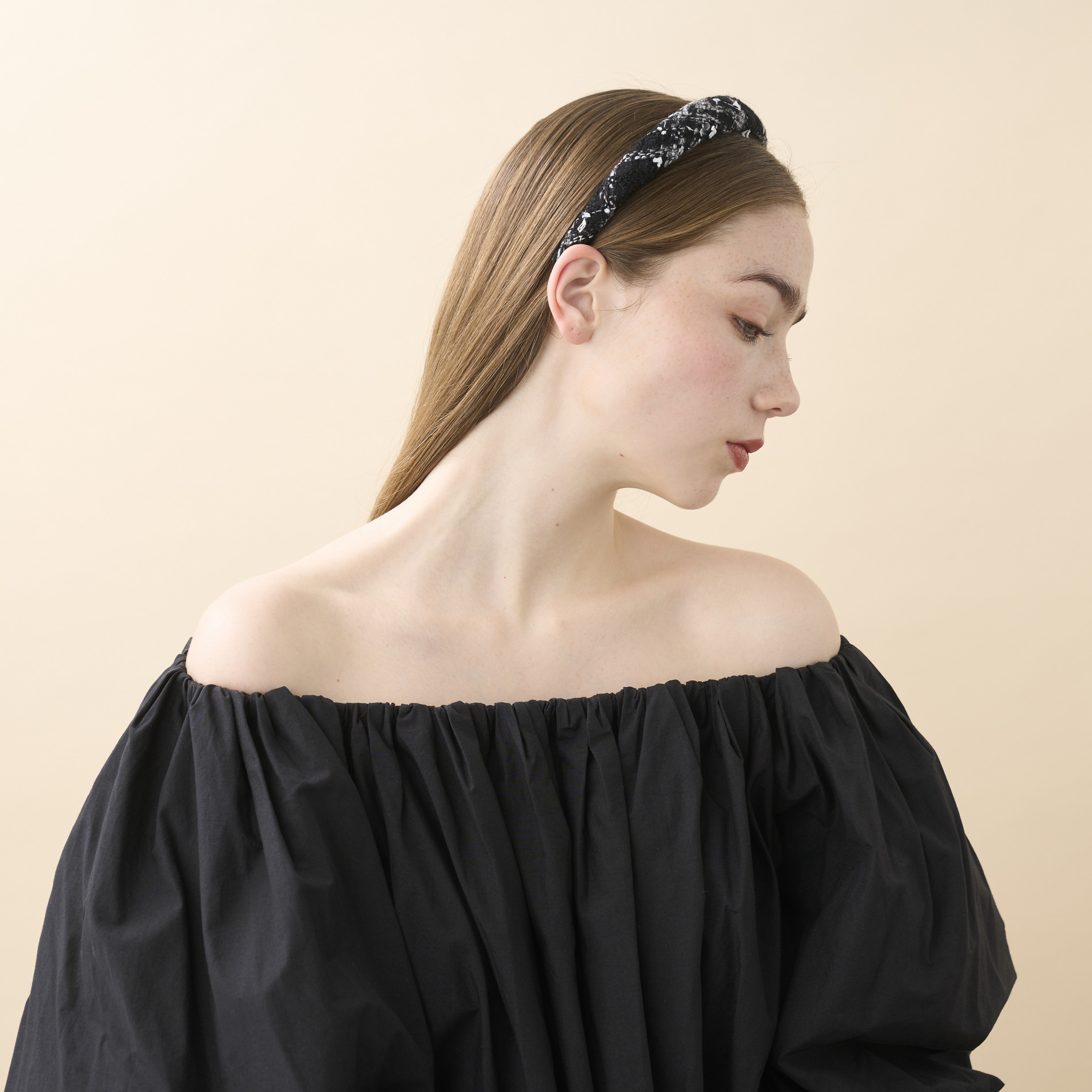 カチューシャ (2.5 cm) 詳細画像 ブラック(N) 5