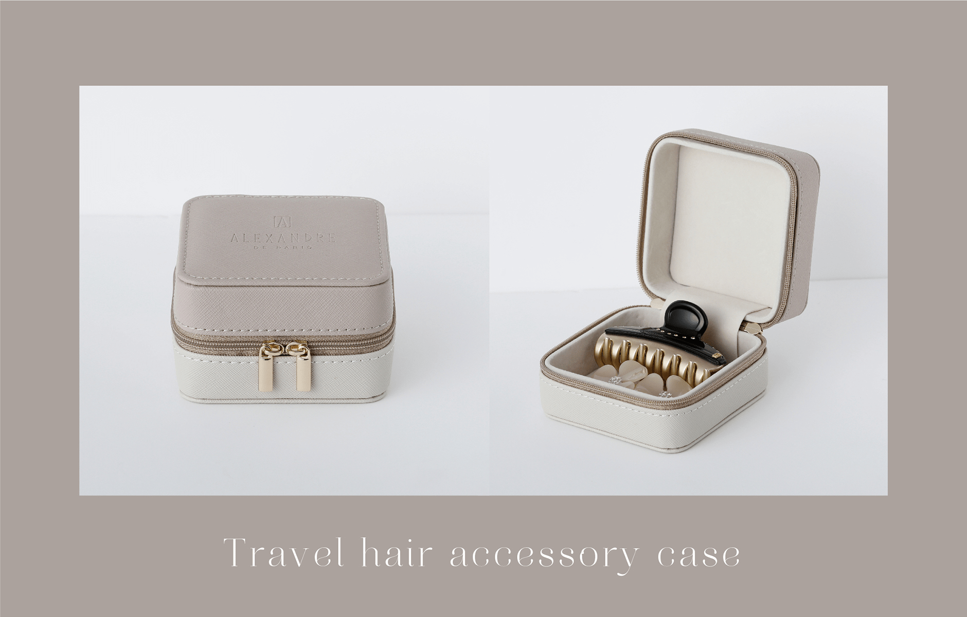 Travel hair accessory case プレゼント！