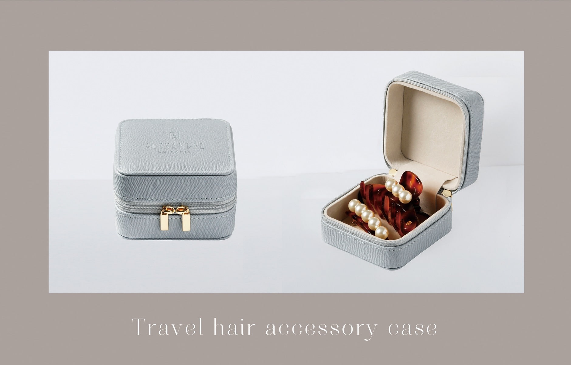 Travel hair accessory case ノベルティのご案内